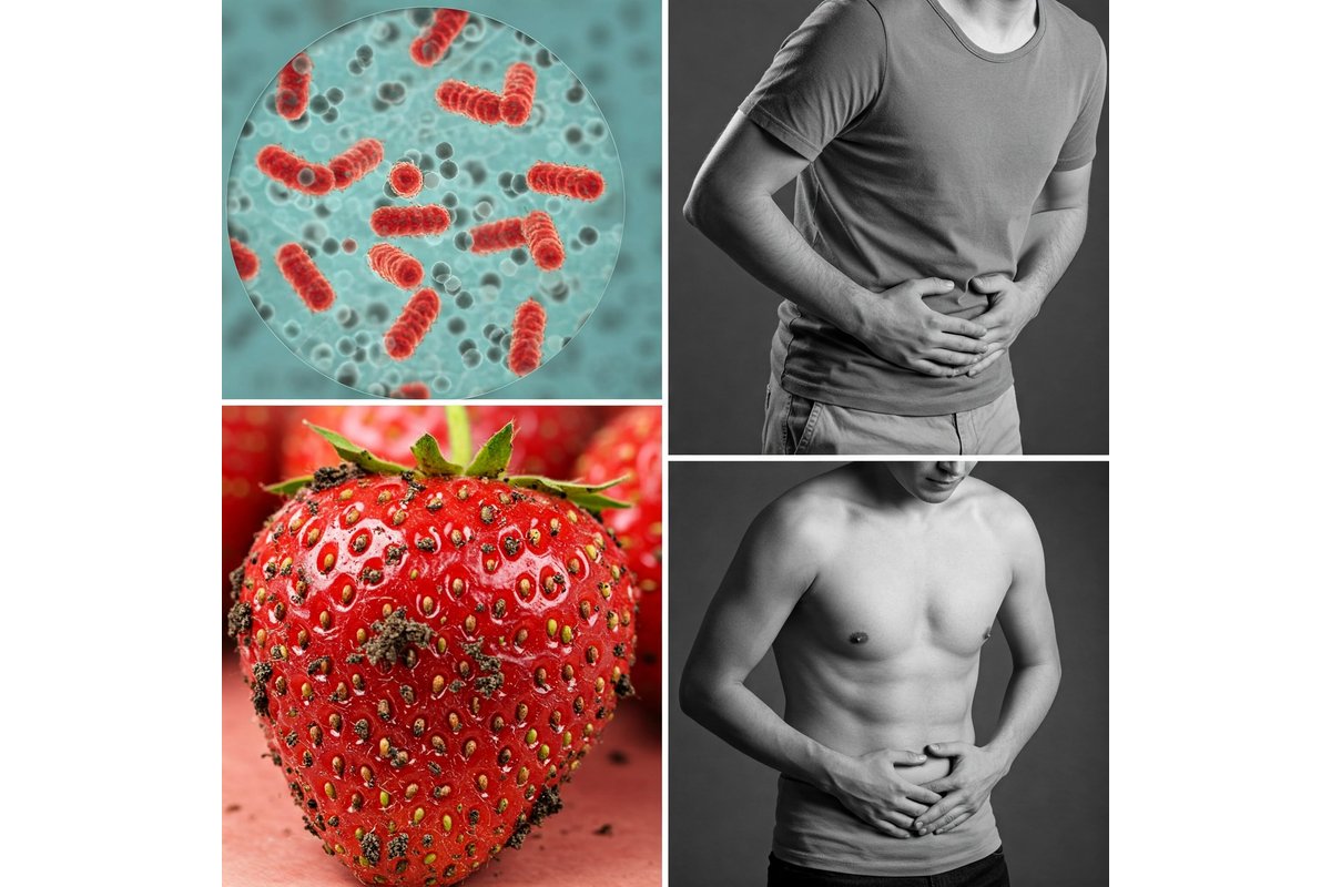 Persona che lava la frutta sotto l'acqua corrente in cucina.